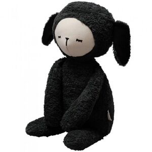 Fabelab big buddy black sheep 100% organic cotton plush